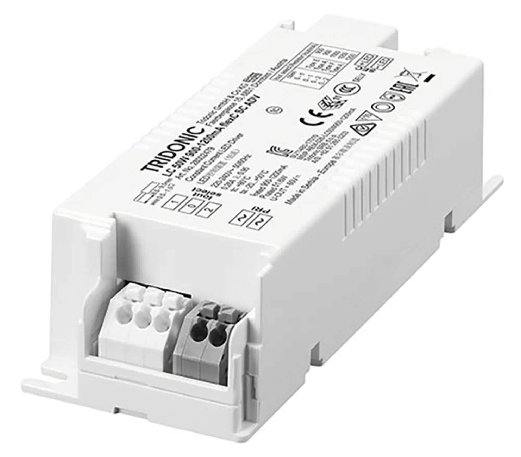 Compact fixed output Constant current LC 50W 900-1200mA flexC SC ADV